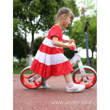 Children's balance bike without pedals push bike